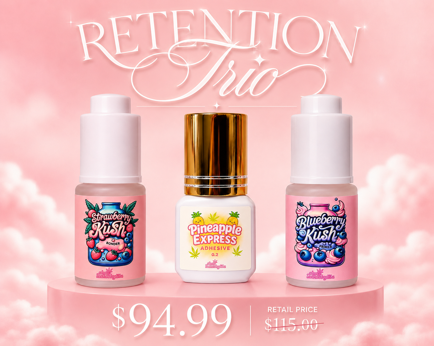 RETENTION TRIO- Pineapple Express 0.2 s