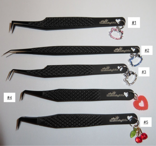 Signature Black Tweezer Collection (CHARM SOLD SEPARATELY)