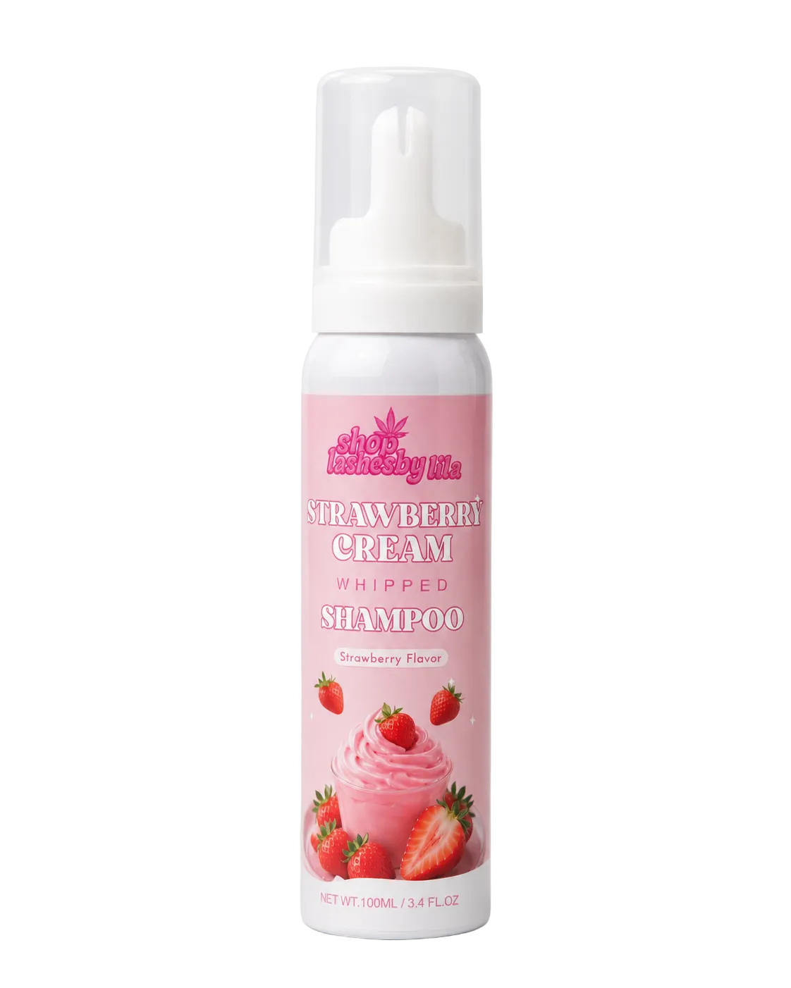 STRAWBERRY CREAM WHIPPED LASH SHAMPOO