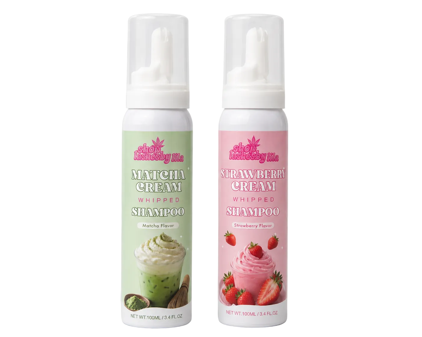 STRAWBERRY MATCHA CREAM SHAMPOO DUO